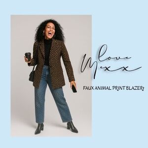 🧥 Love Mexx -Velvet Animal Print Blazer TRUE-TO-SIZE -TAILORED -Bundle & Save